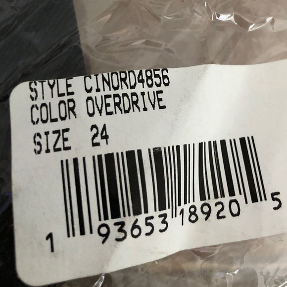 Joe's Jeans High Rise Vintage Shorts Cut Off Raw Hem Overdrive Black NWT Size 24 - Picture 3 of 7